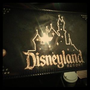 Disneyland clutch bag medium sized